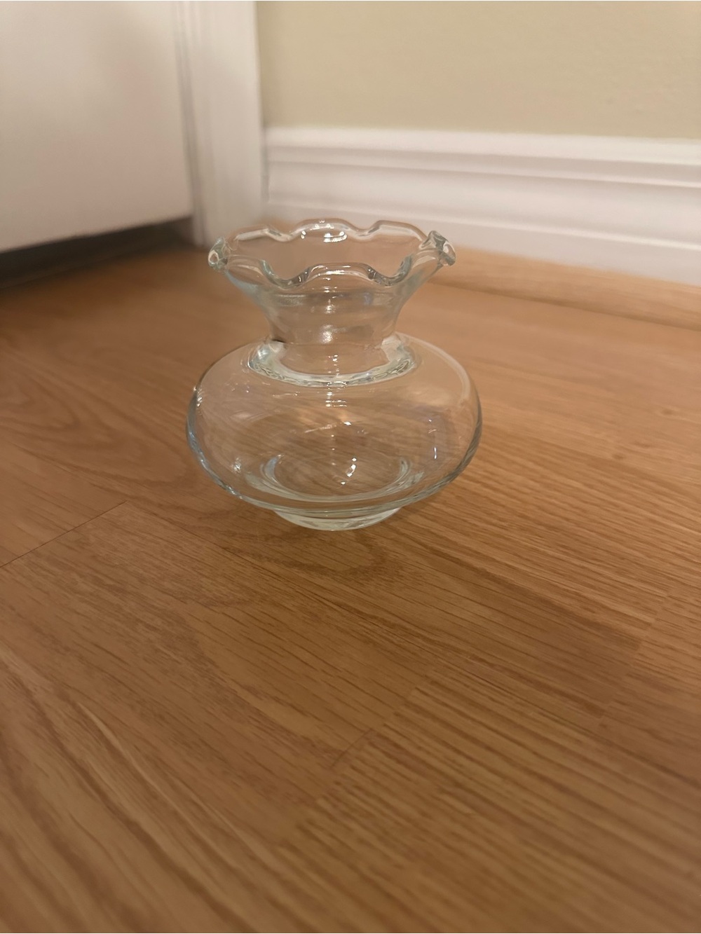 Vintage Anchor Hocking Clear Bud Vase